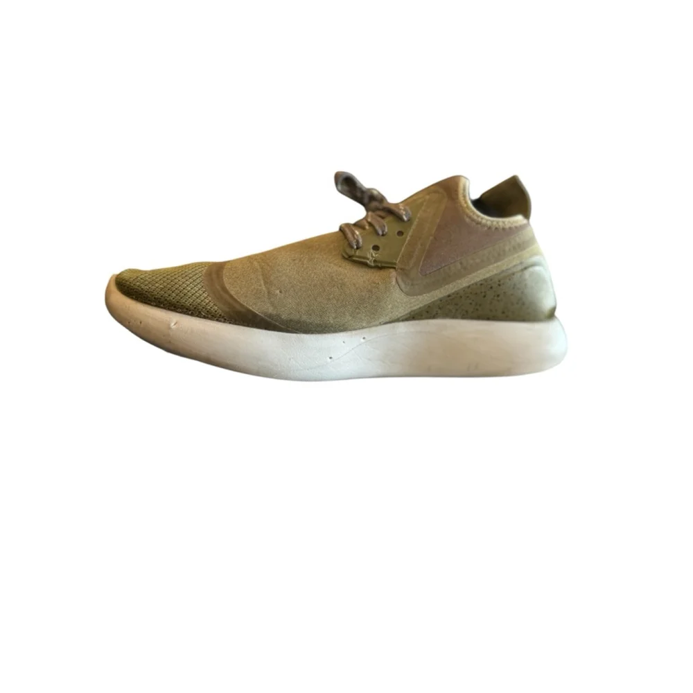 Nike Lunar Charge Men's Running Shoes Size 9 Olive Green